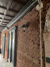 Porch light I couldn’t turn on.