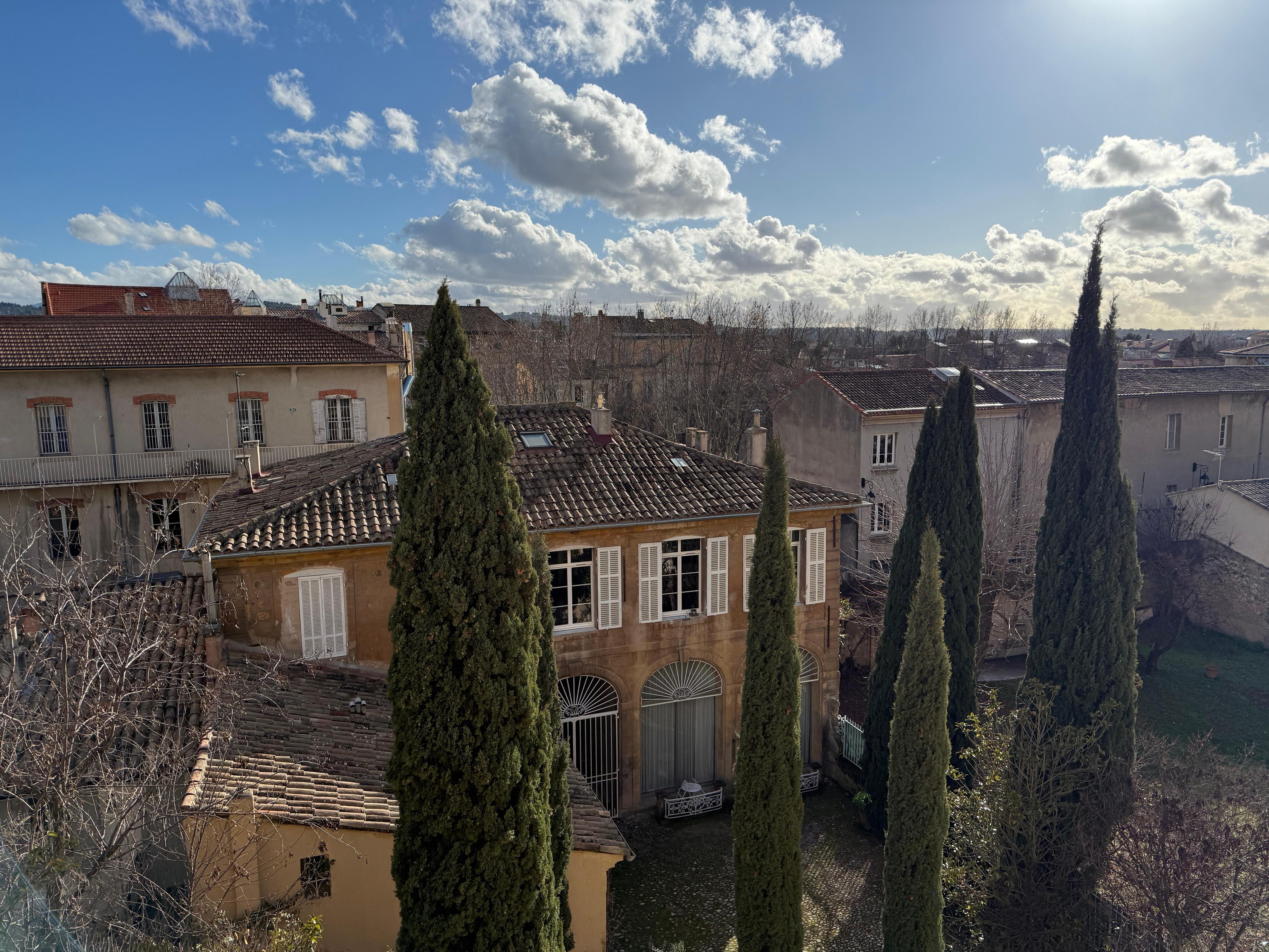 The view from the suite. 