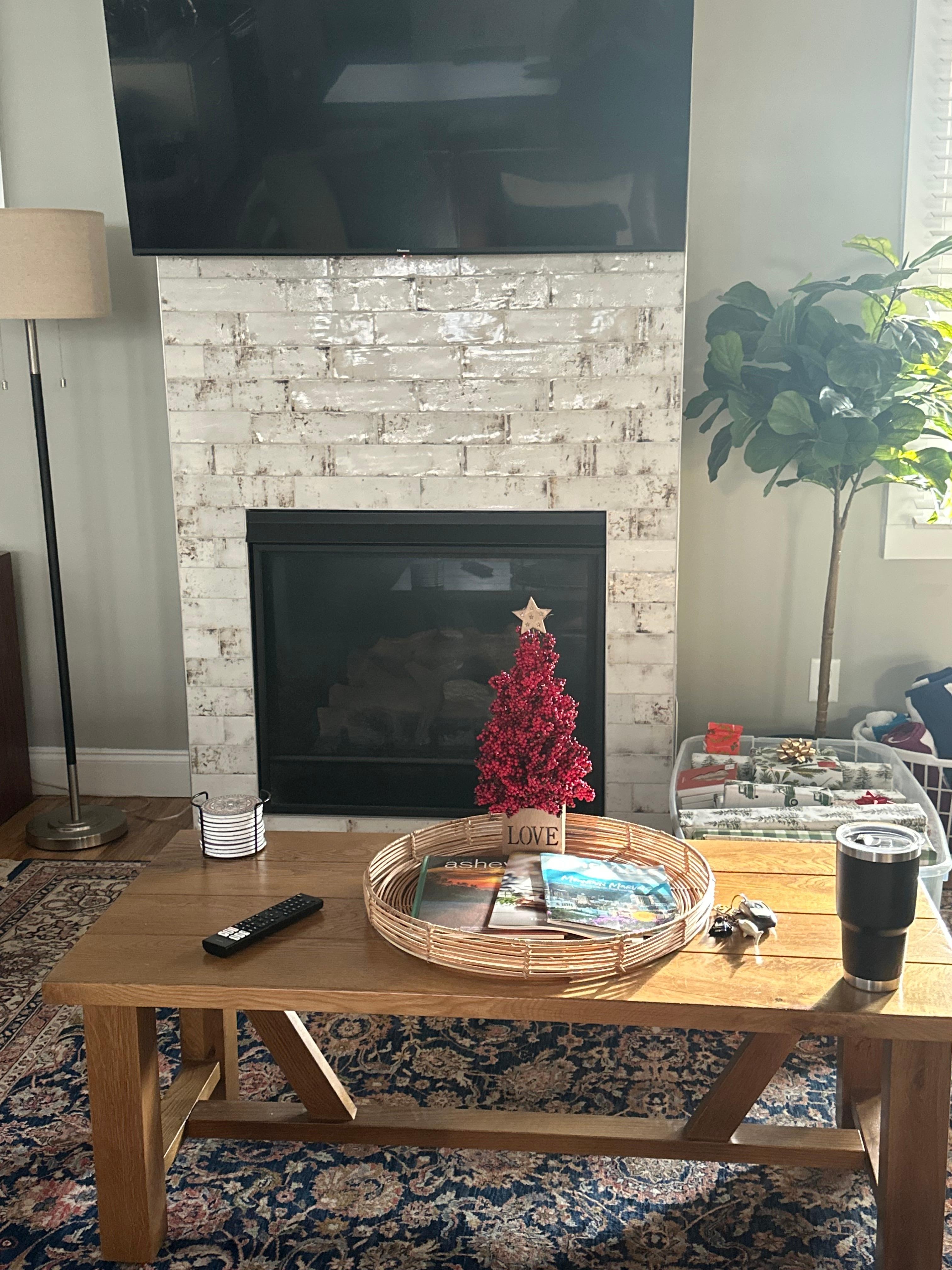 Brought a small tree!