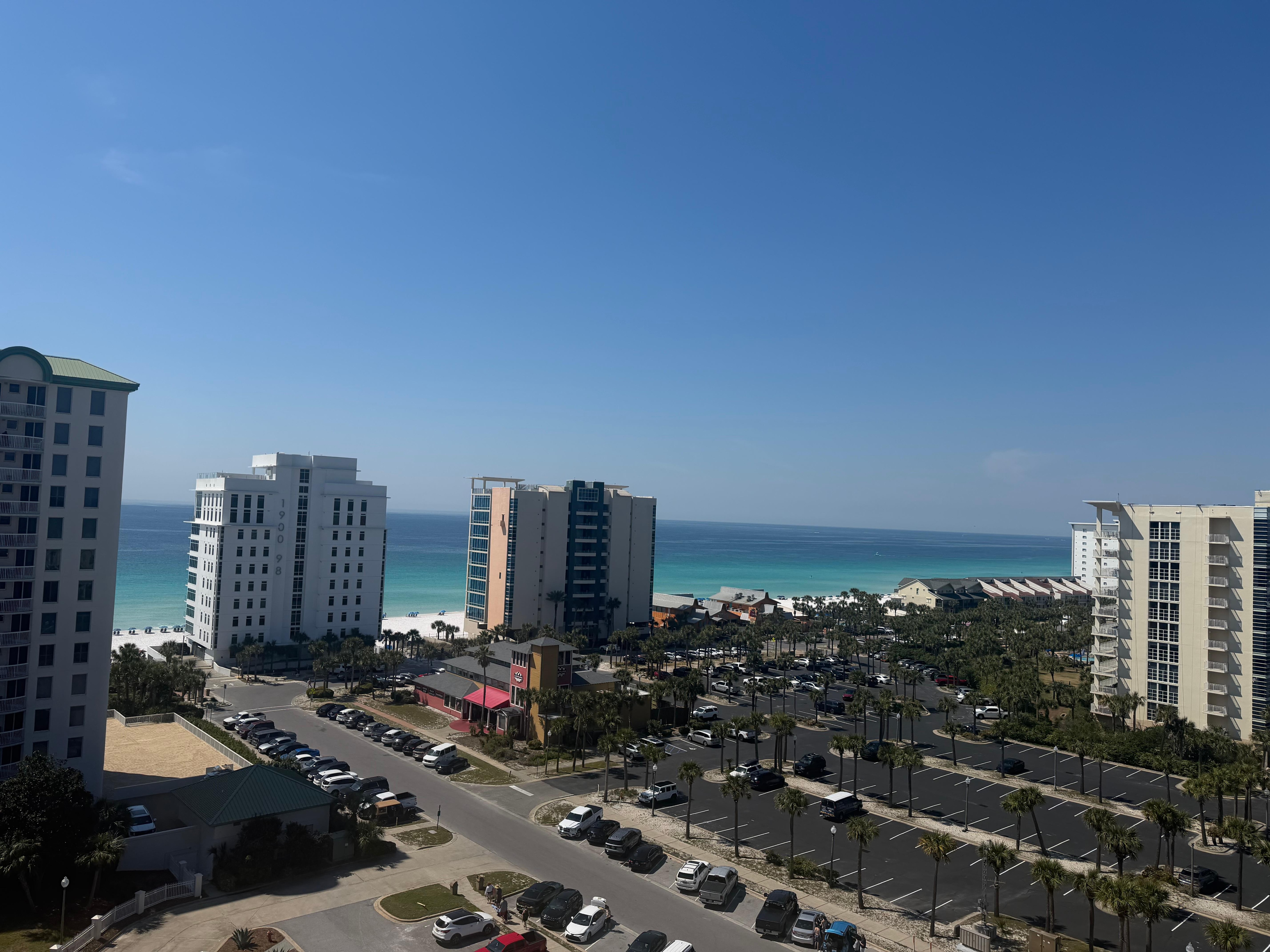 Ocean view from the balcony
