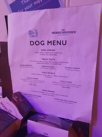 Dog menú!