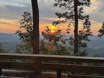 Sunset from the deck