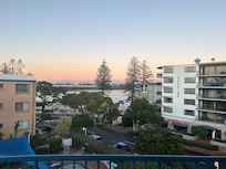 View from the  balcony