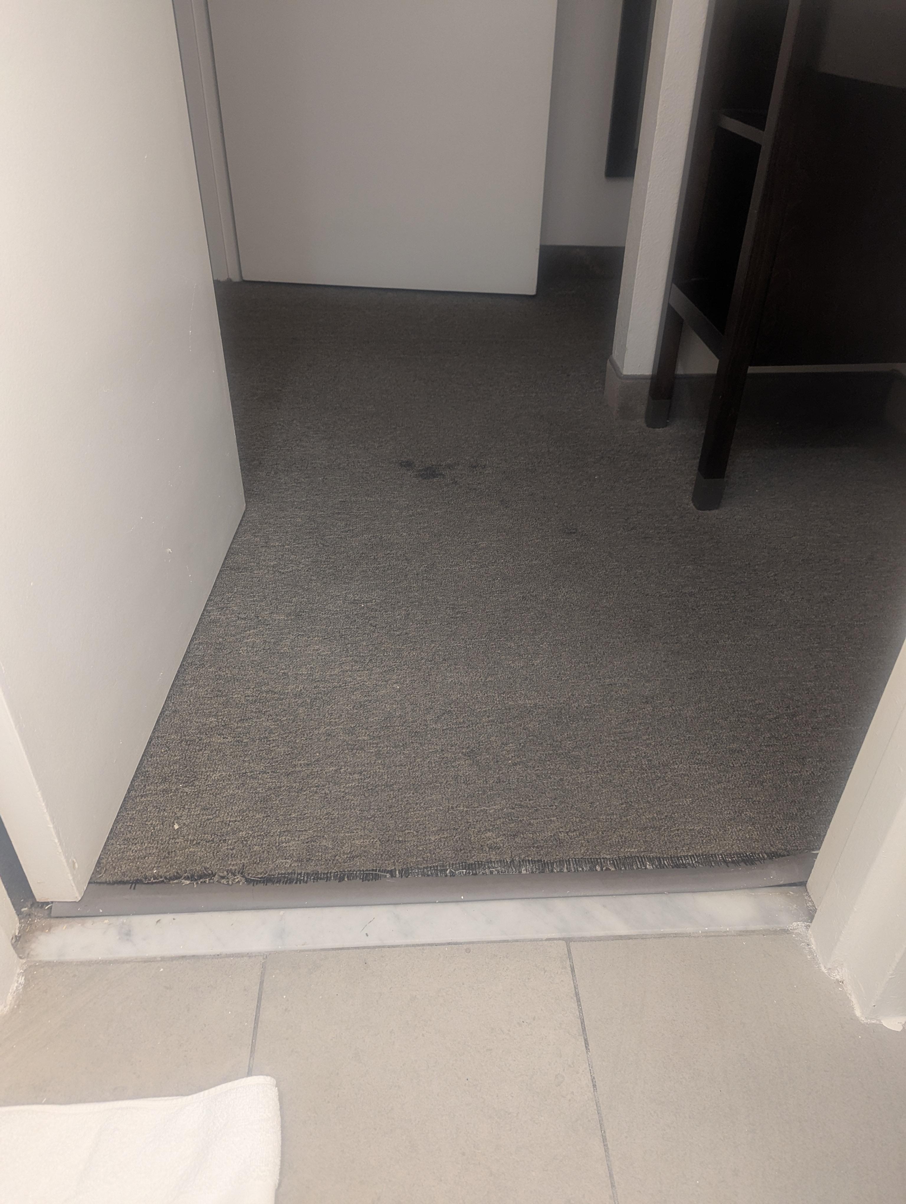 Before bathroom