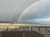 The beach at Morgat.