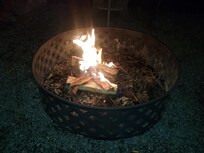 The fire pit