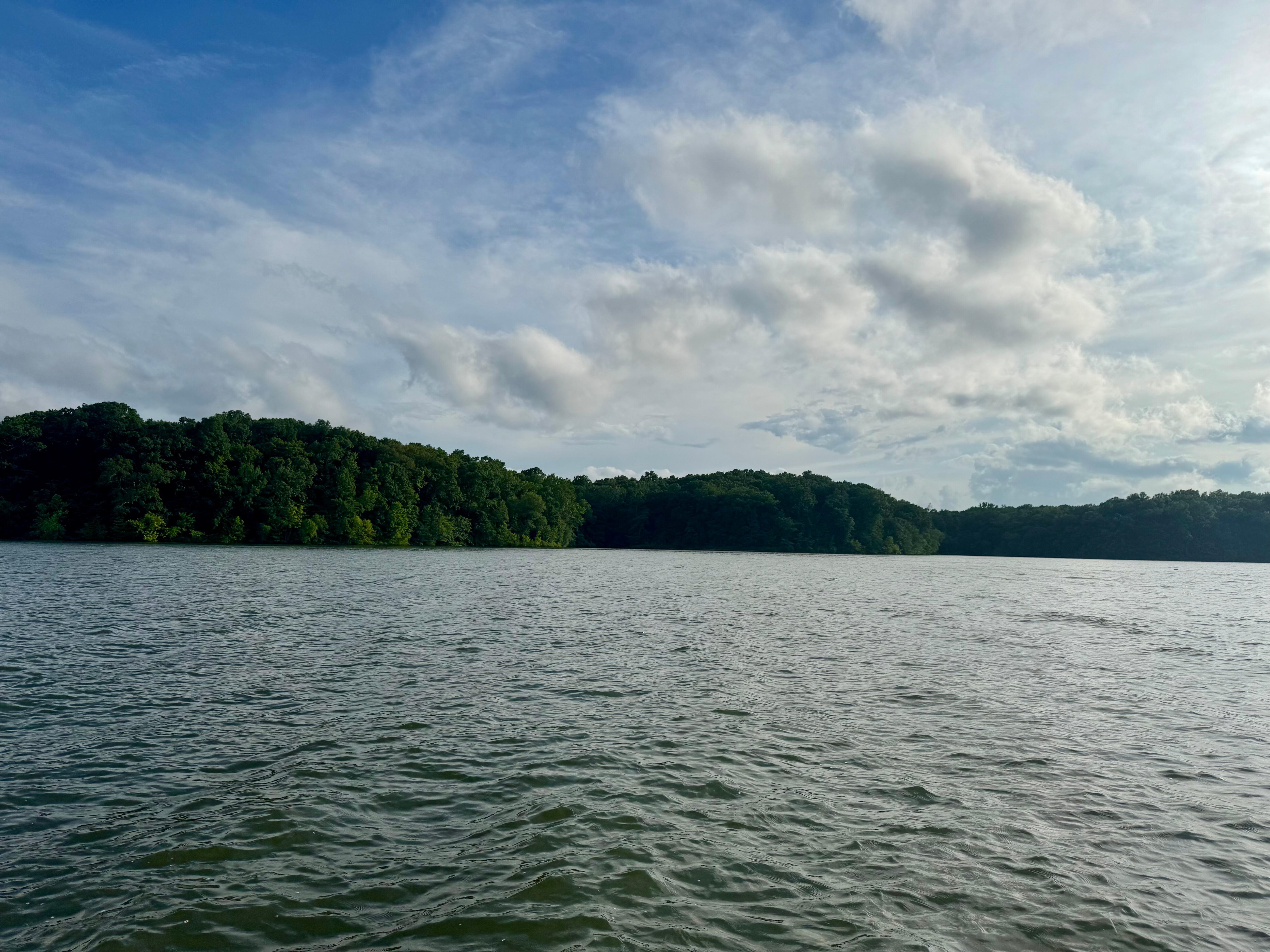 View from the dock