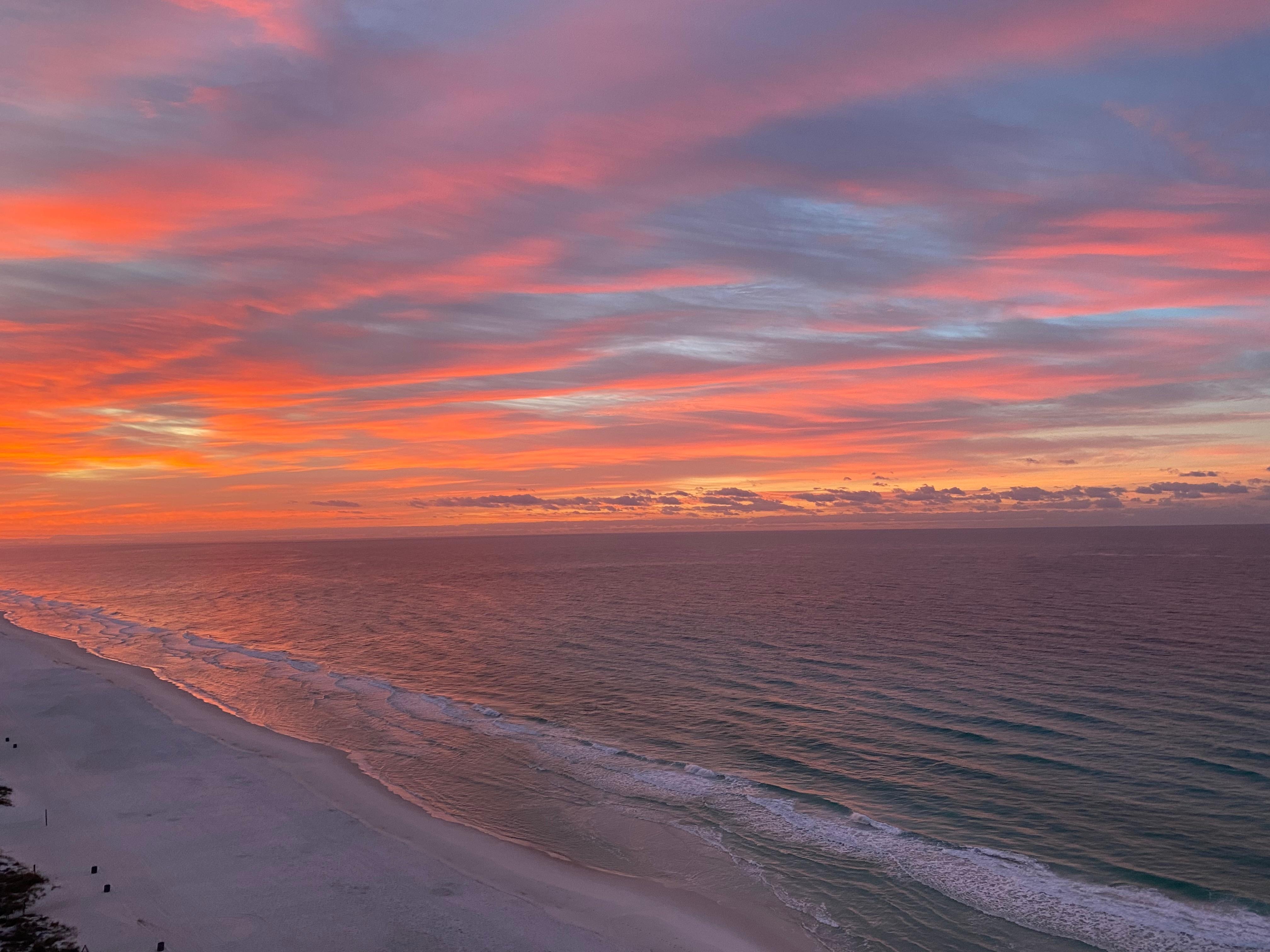 View from the balcony of the unit. 