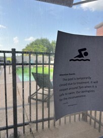 Sign at check in.