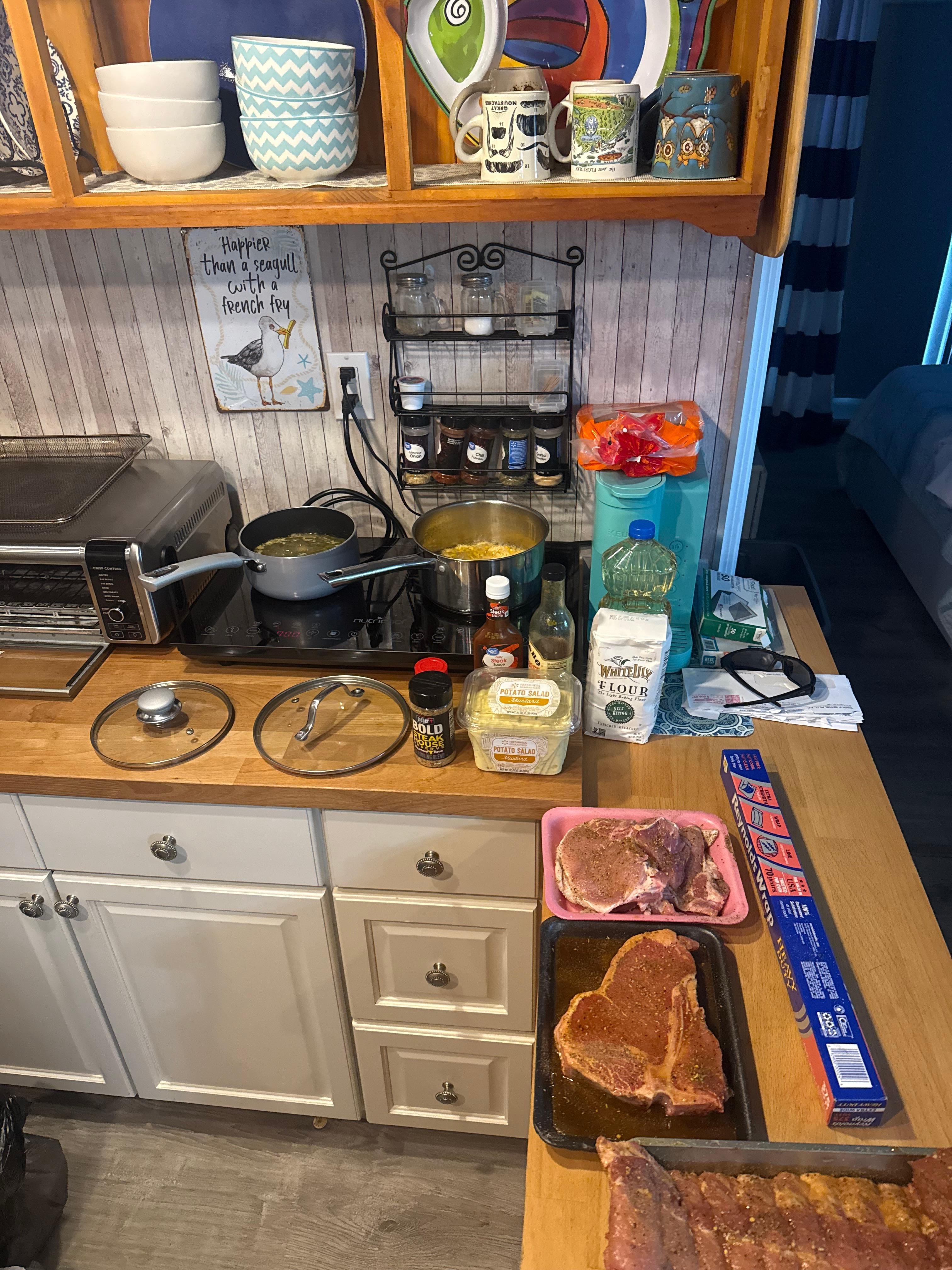 Nice place to cook in….