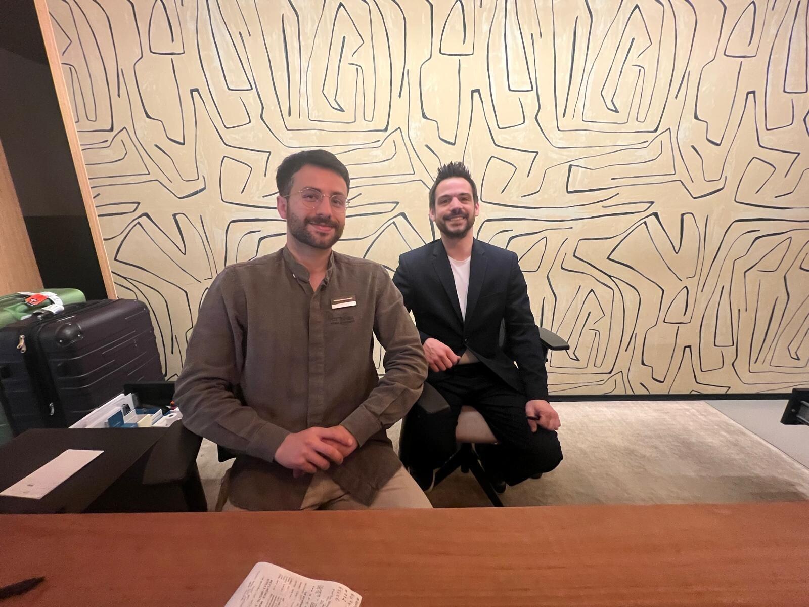 Staffs at Front Desk 