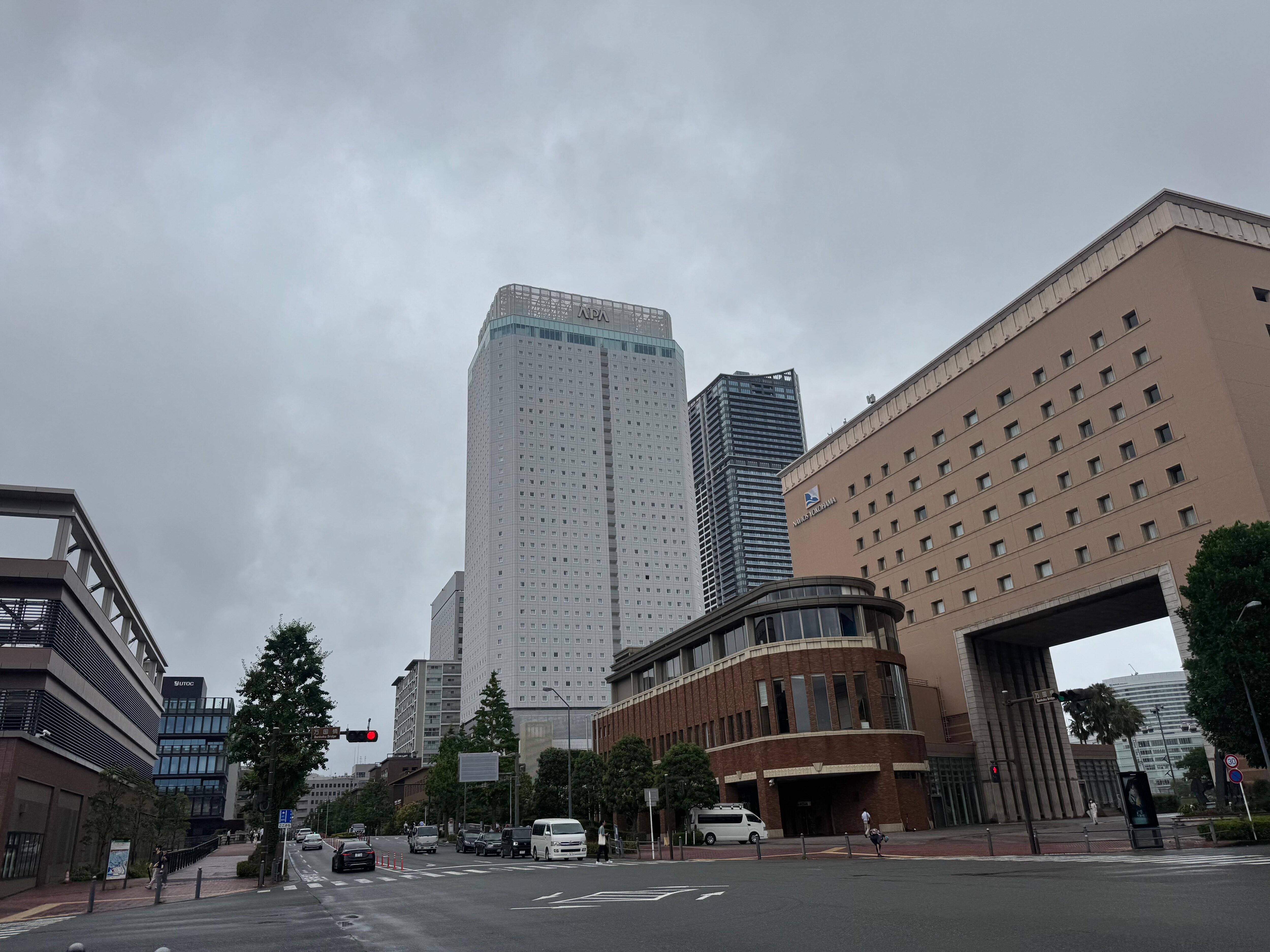 Hotel visible from every location 