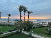 View from our balkony.