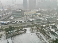 From our room on the 9 th floor