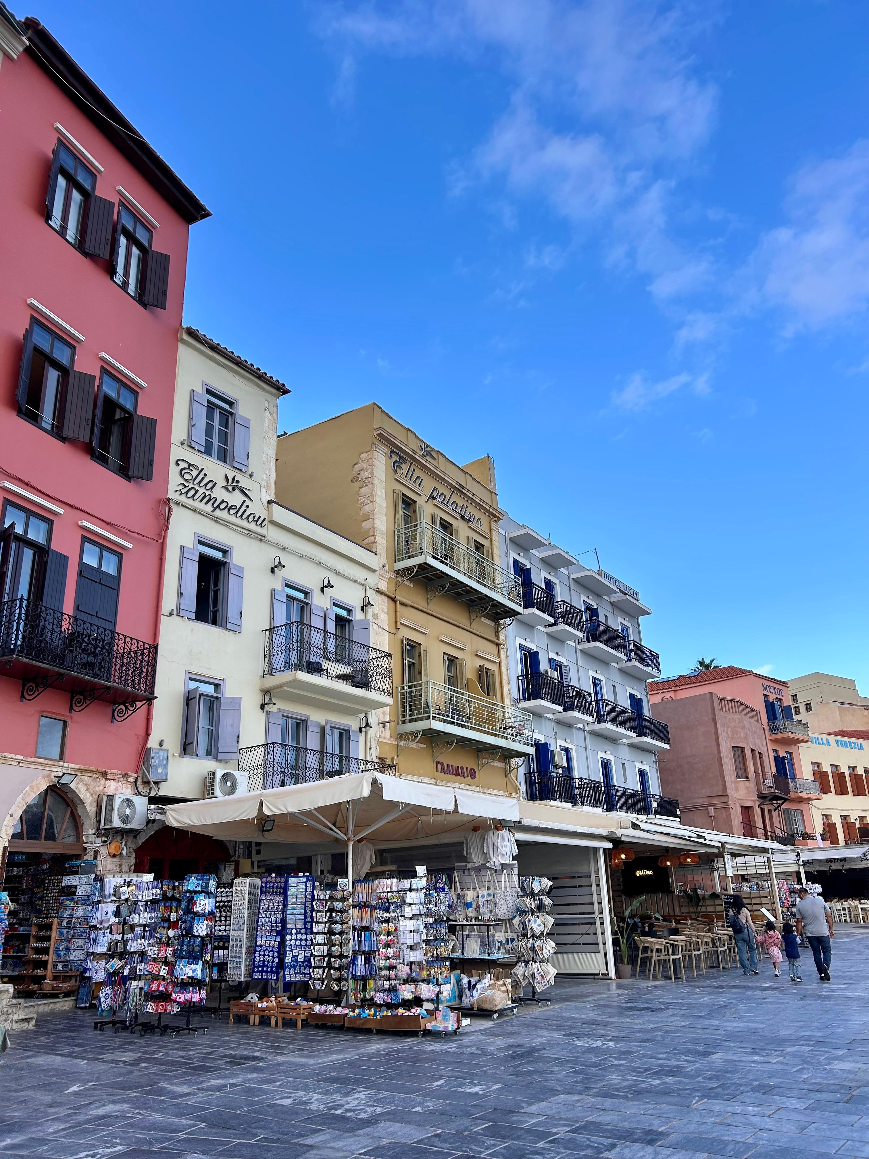 View of Hotel from harbor 