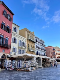 View of Hotel from harbor