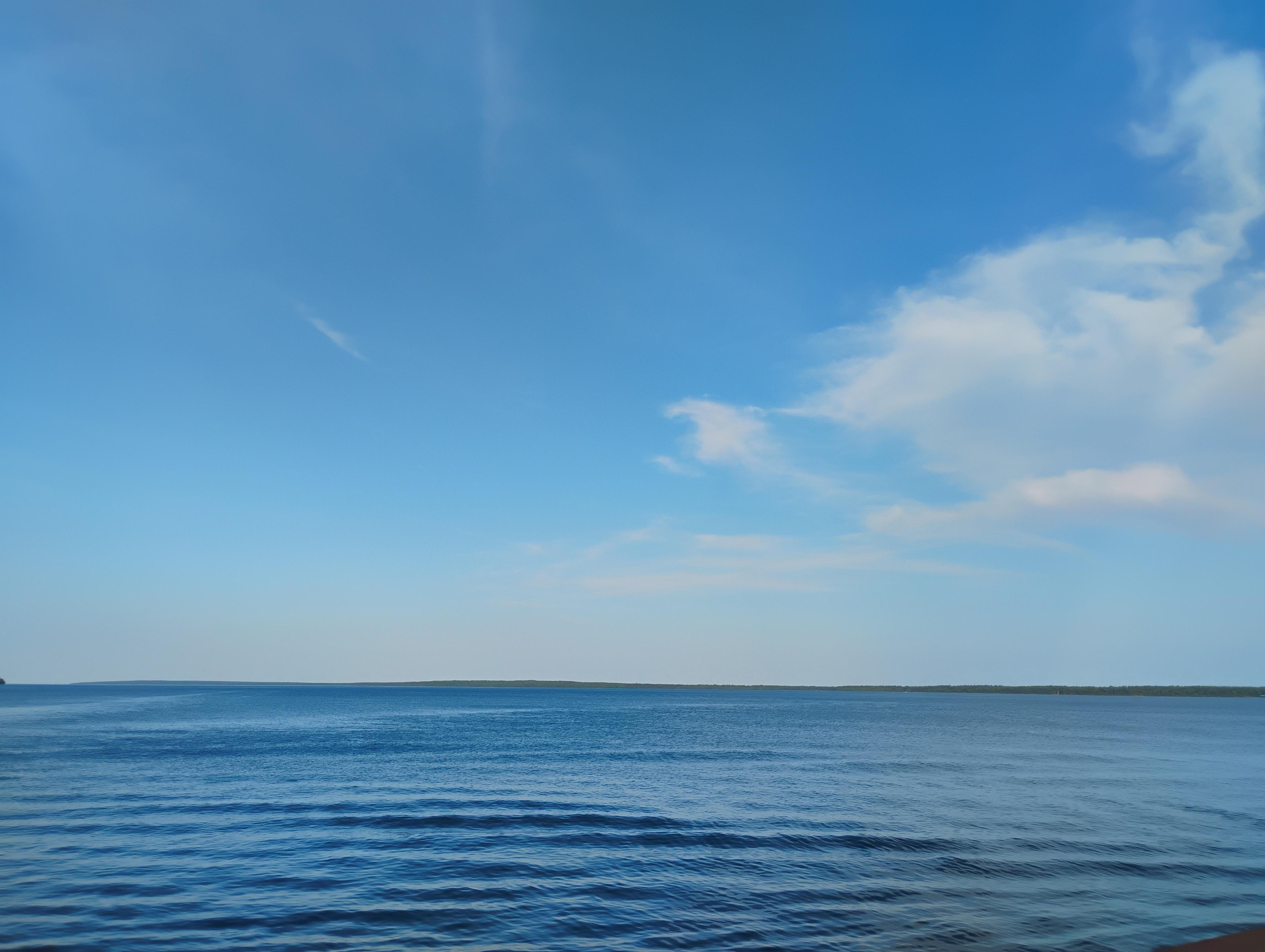 From the shore