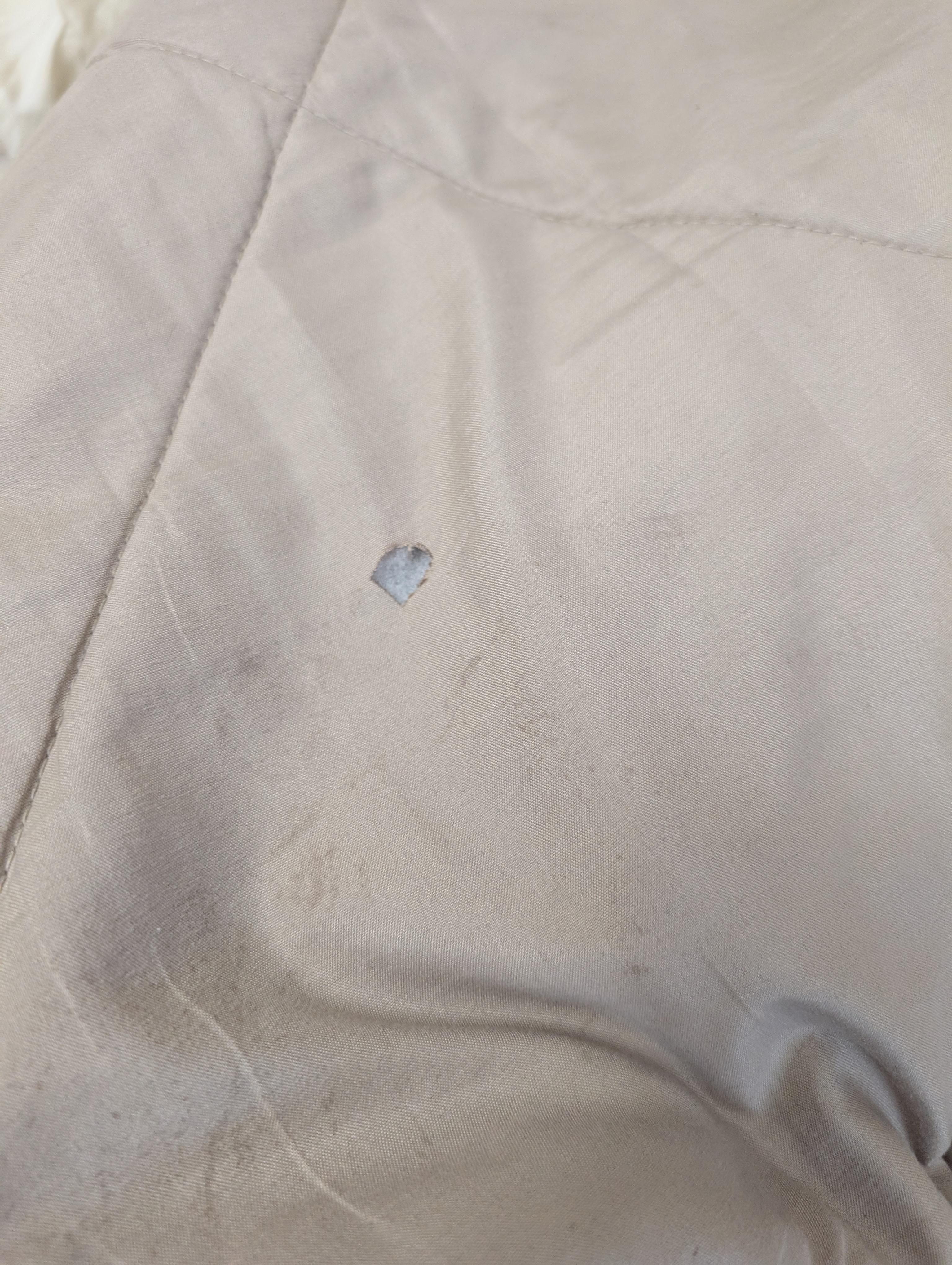 Burn mark on duvet