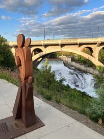 Riverside trails access