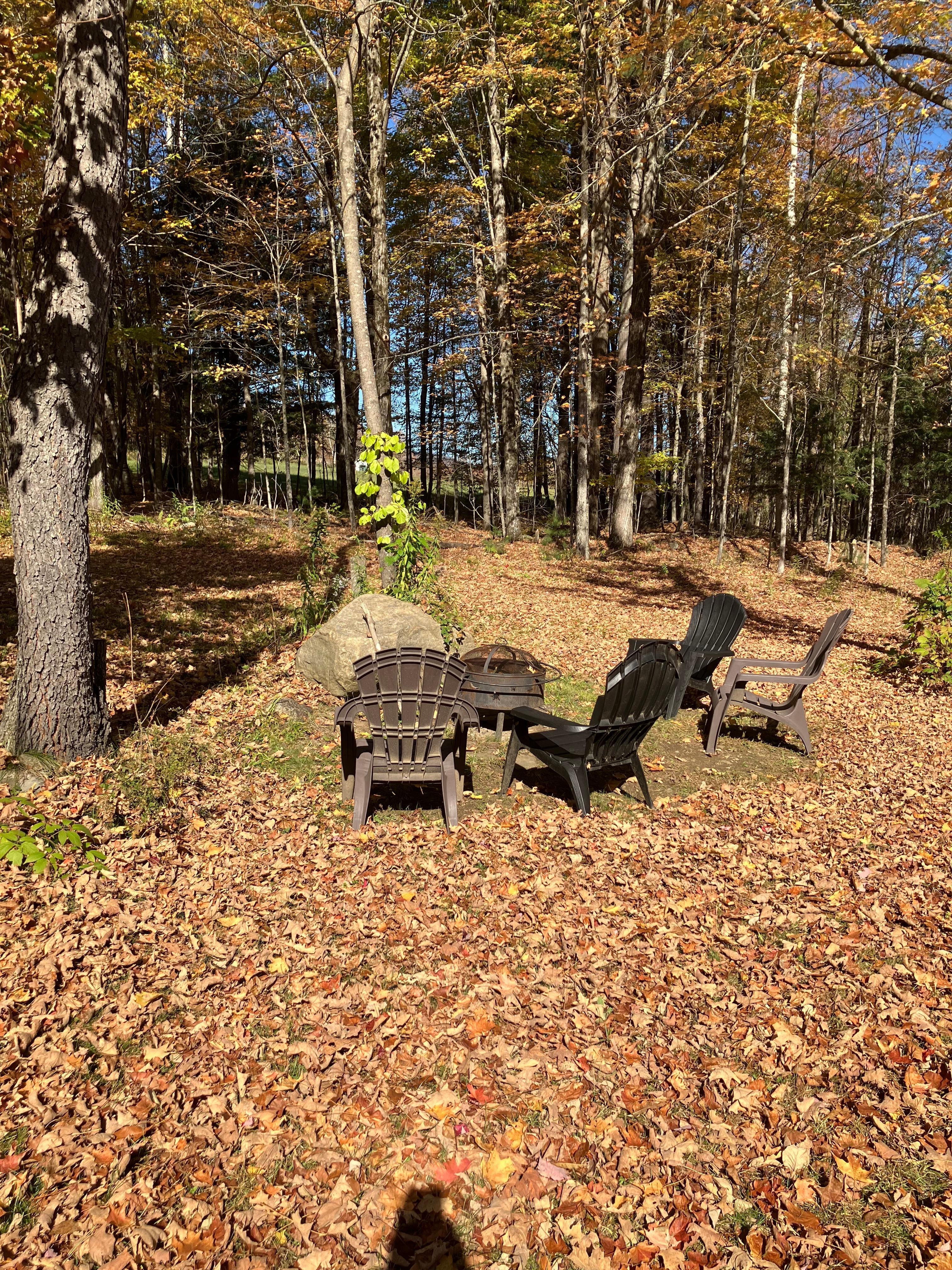Fire pit. We did not use. It was to dry like where we live.
