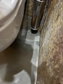 Leak early on before it got worse