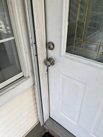 A dirty front door is a dirty house!