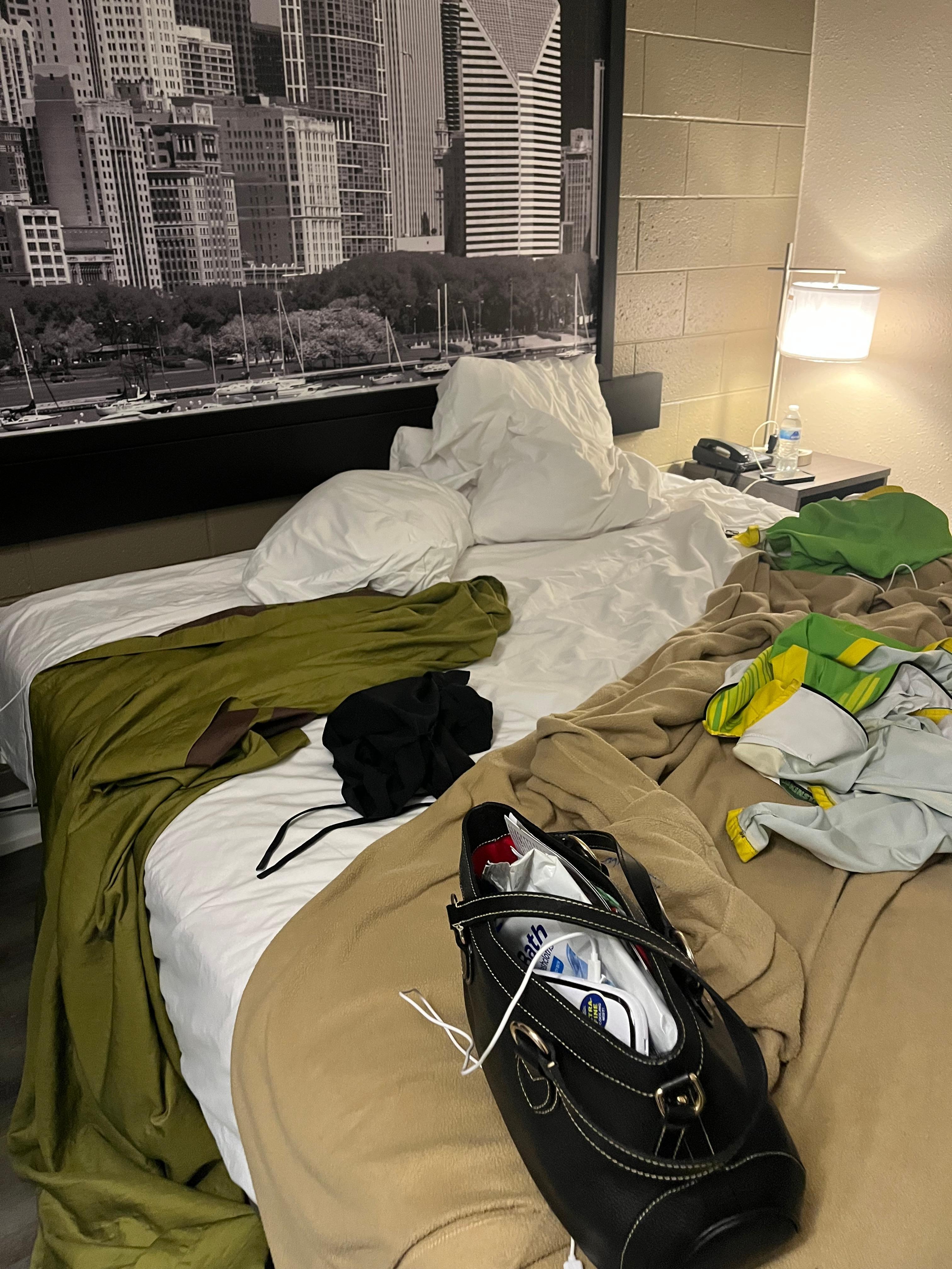 Room left open