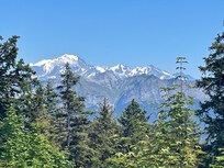 Le Mont Blanc vu du Semnoz