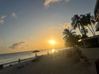 Stunning happy hour sunsets