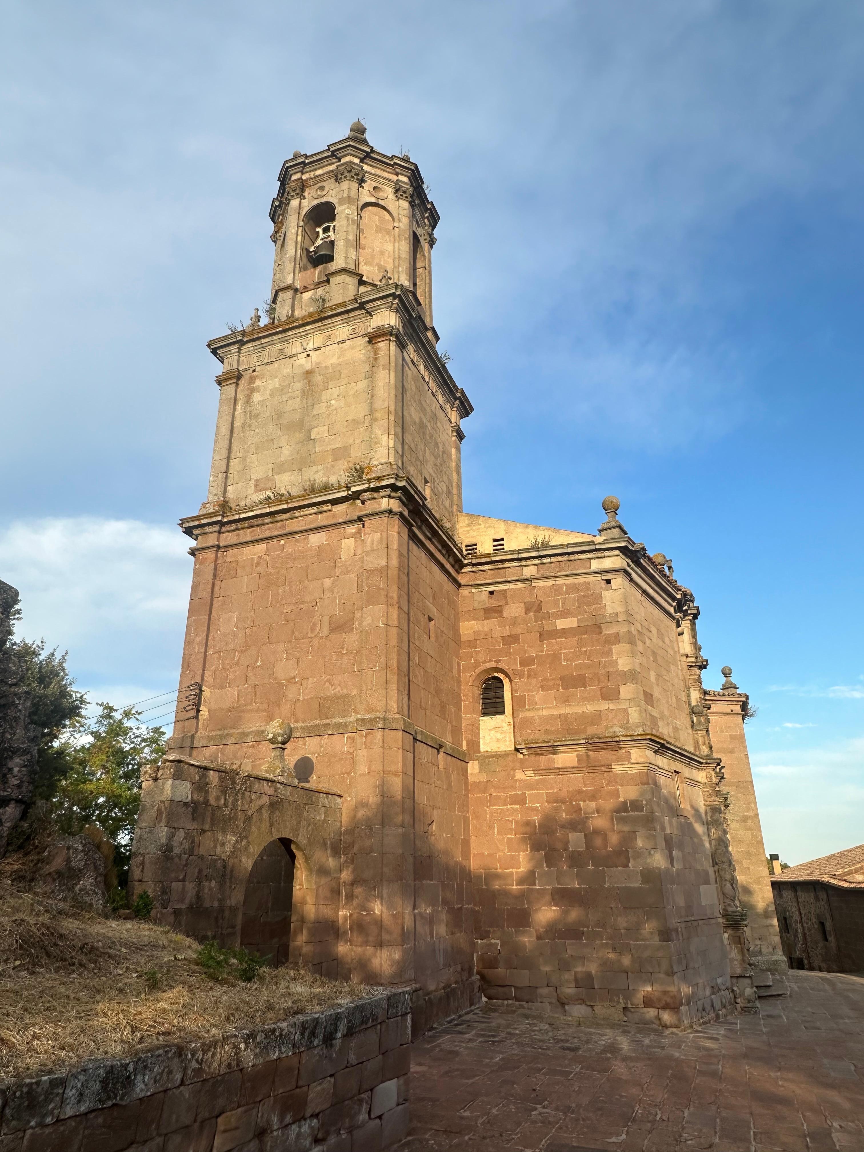 Little church up on the hill near the property
