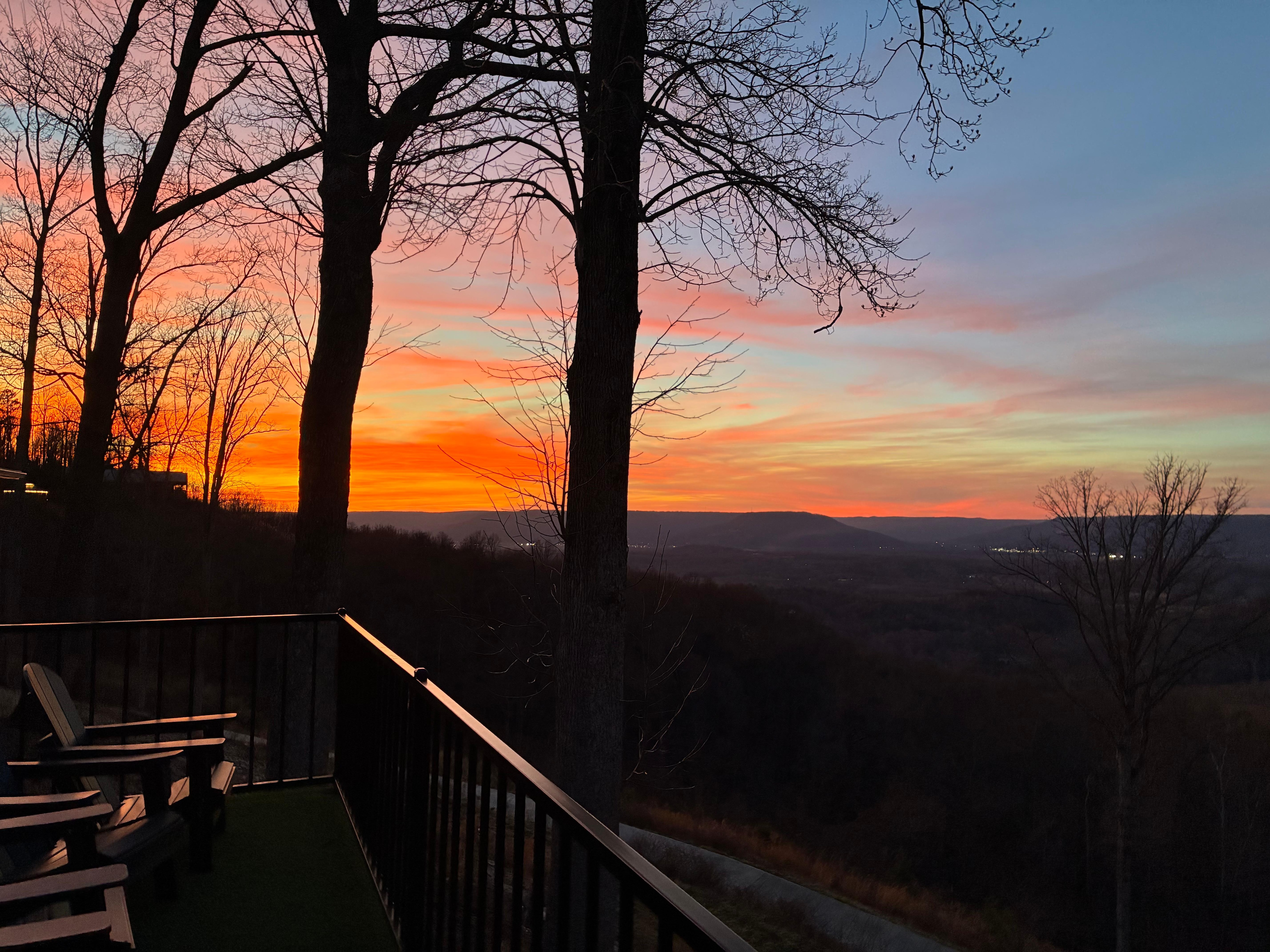 Sunset at paradise point 