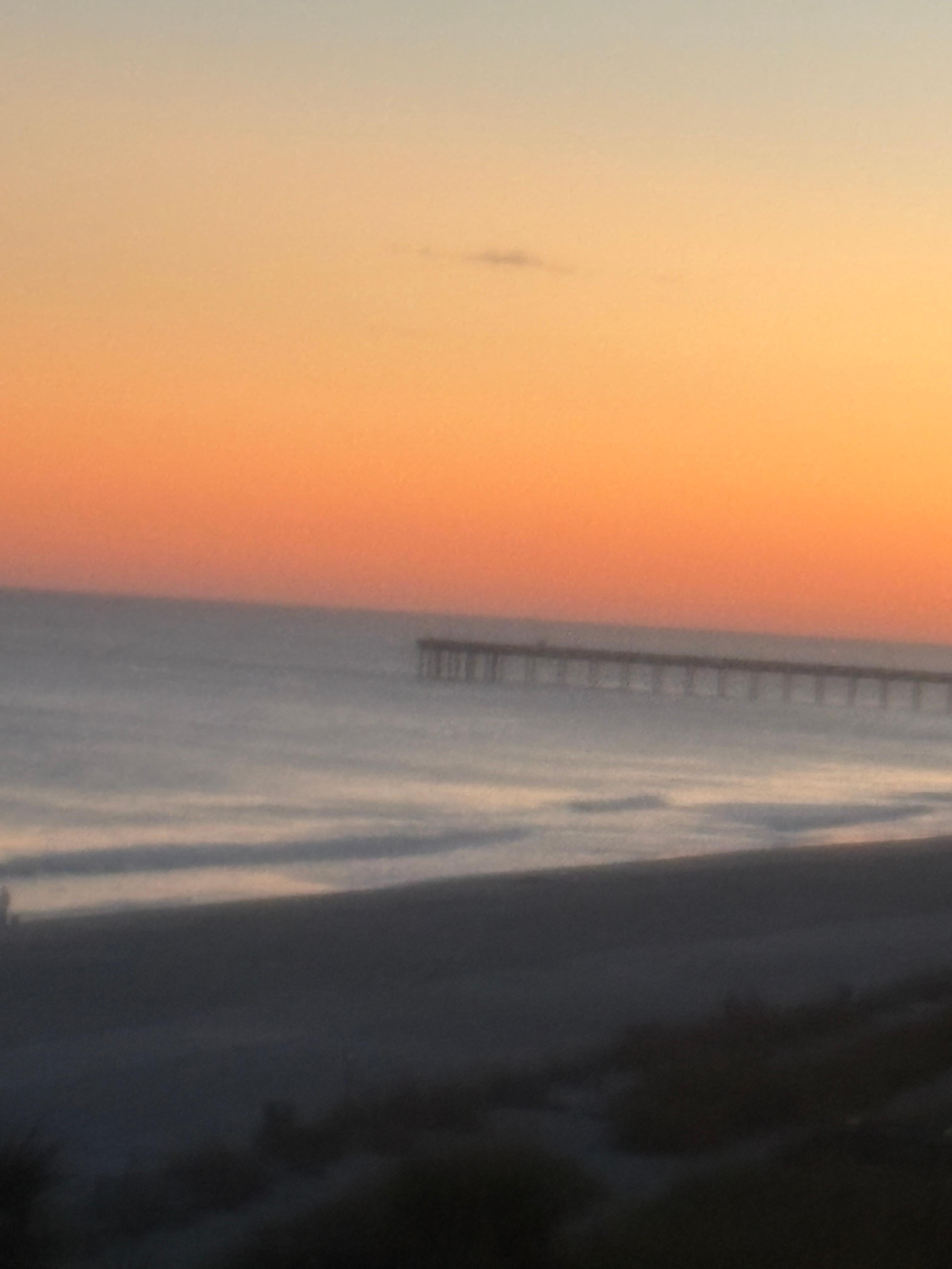 Very good view and close enough to the pier to walk. 