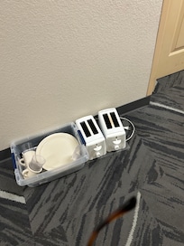 These were left in the hall (across from our room) the morning after we checked in.