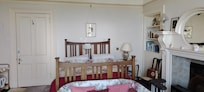 Main bedroom, front of house with sea view
