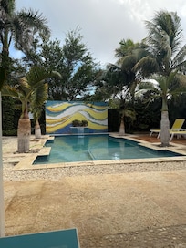 How close the pool is to the room