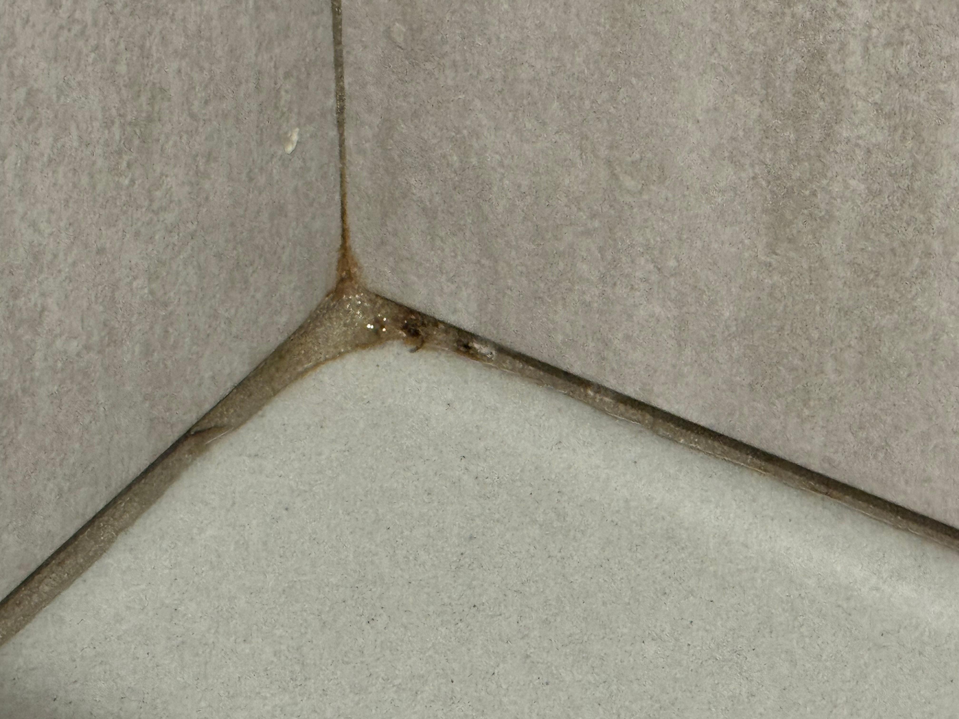 In shower