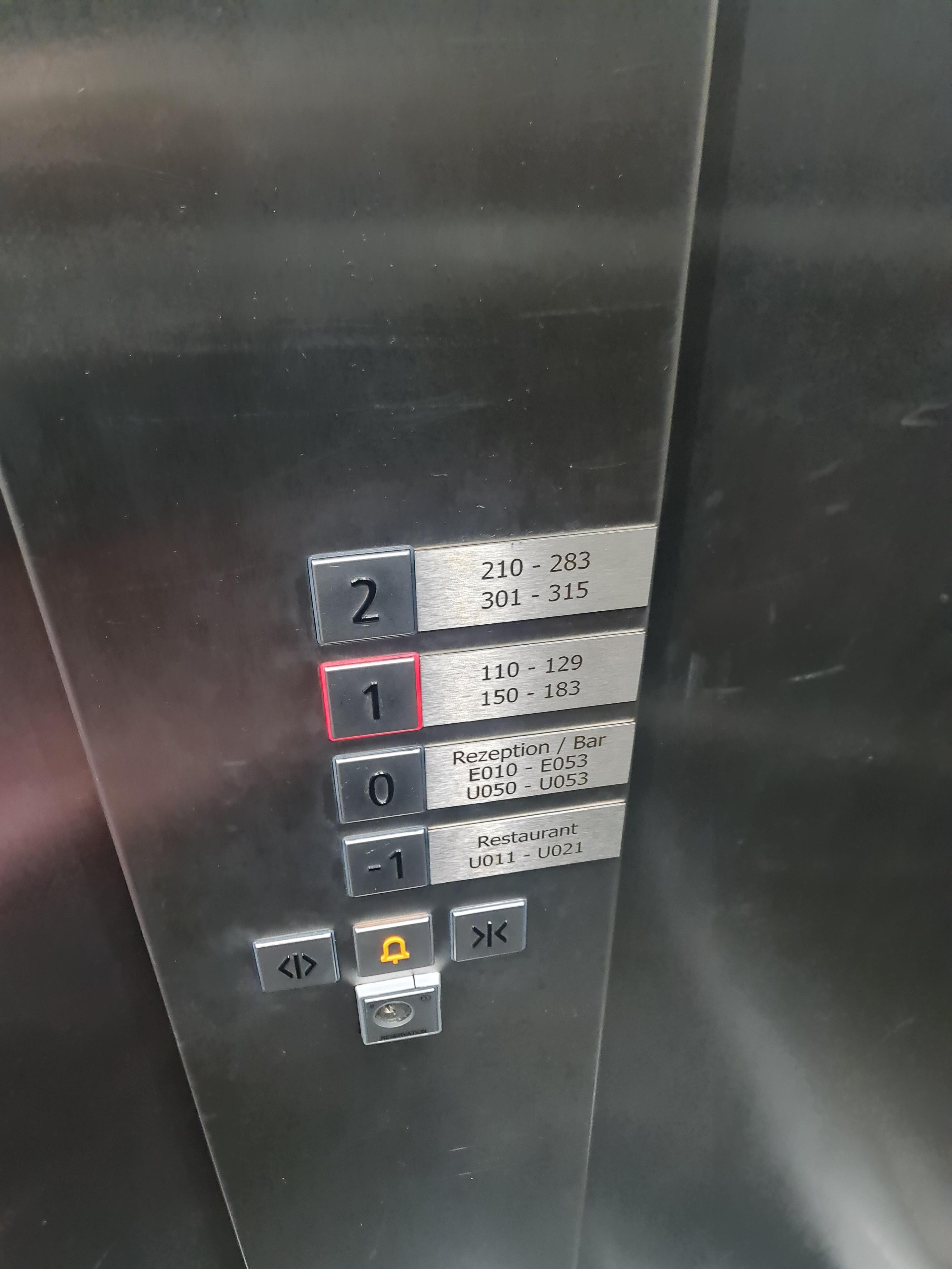 ลิฟต์ที่ใช้งานดูง่ายไม่ซับซ้อน