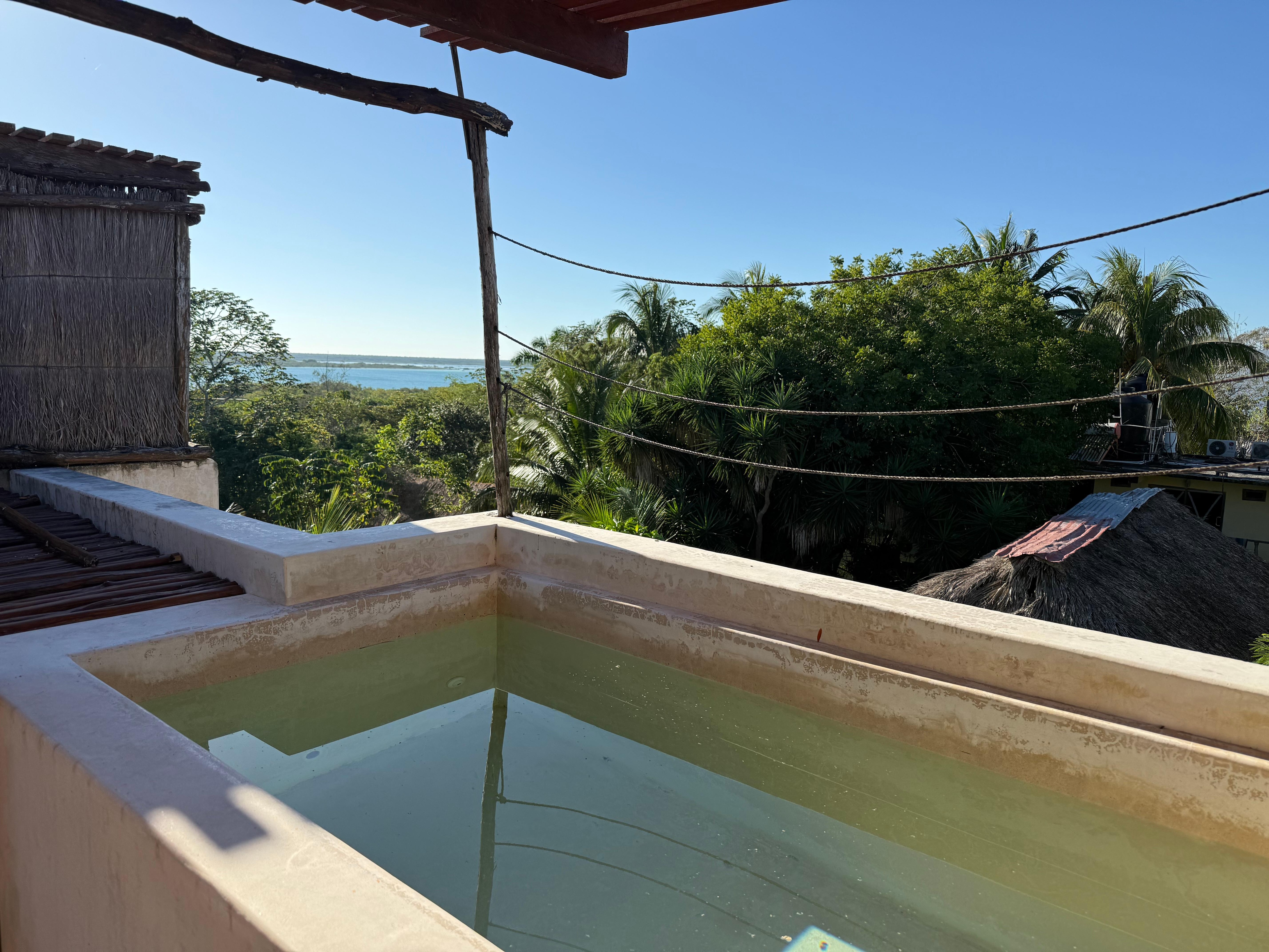 Rooftop private plunge pool was kind of scummy. Don’t use it because of that.