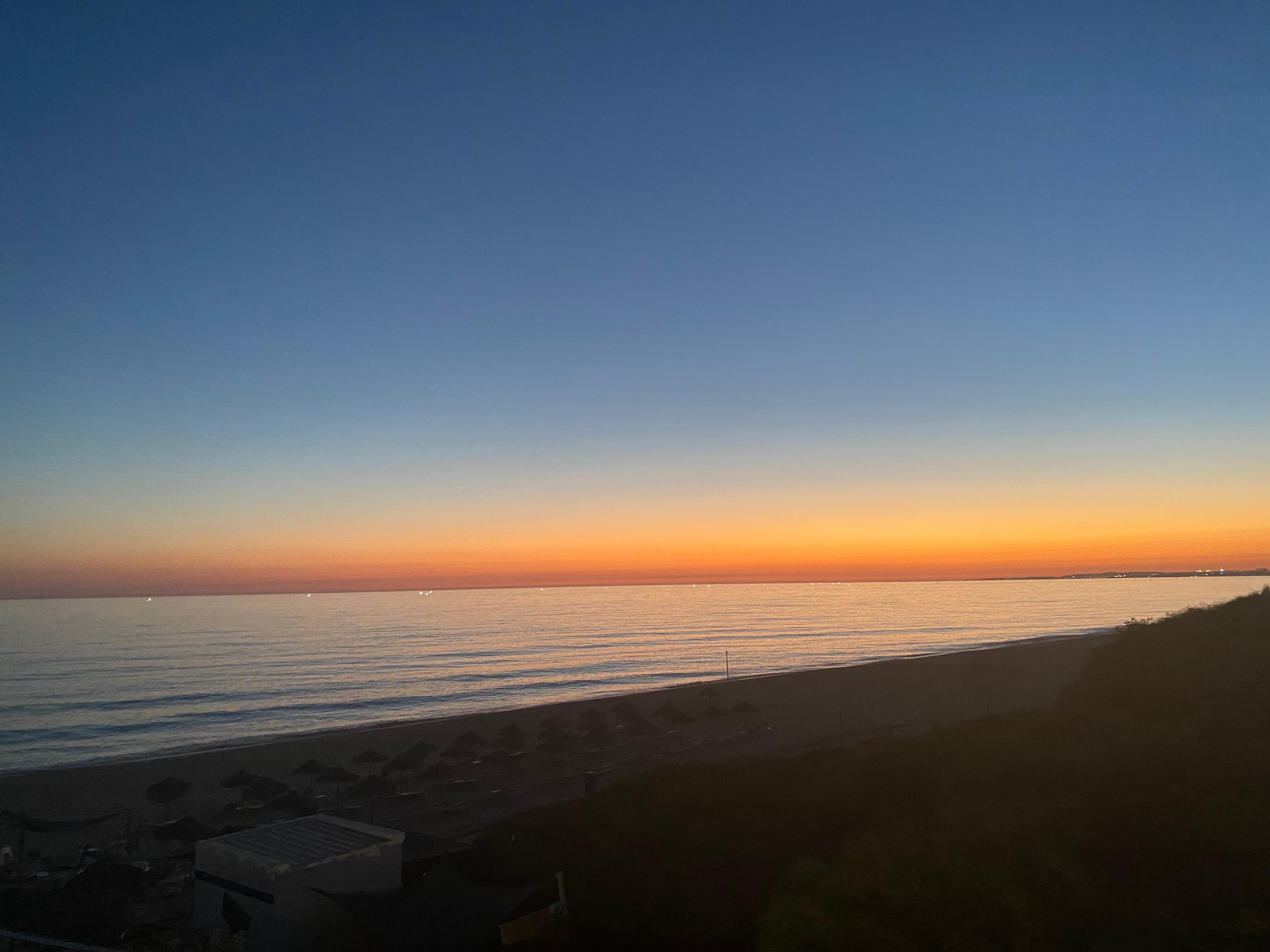 Sunset from beach just minutes away by car or walking 