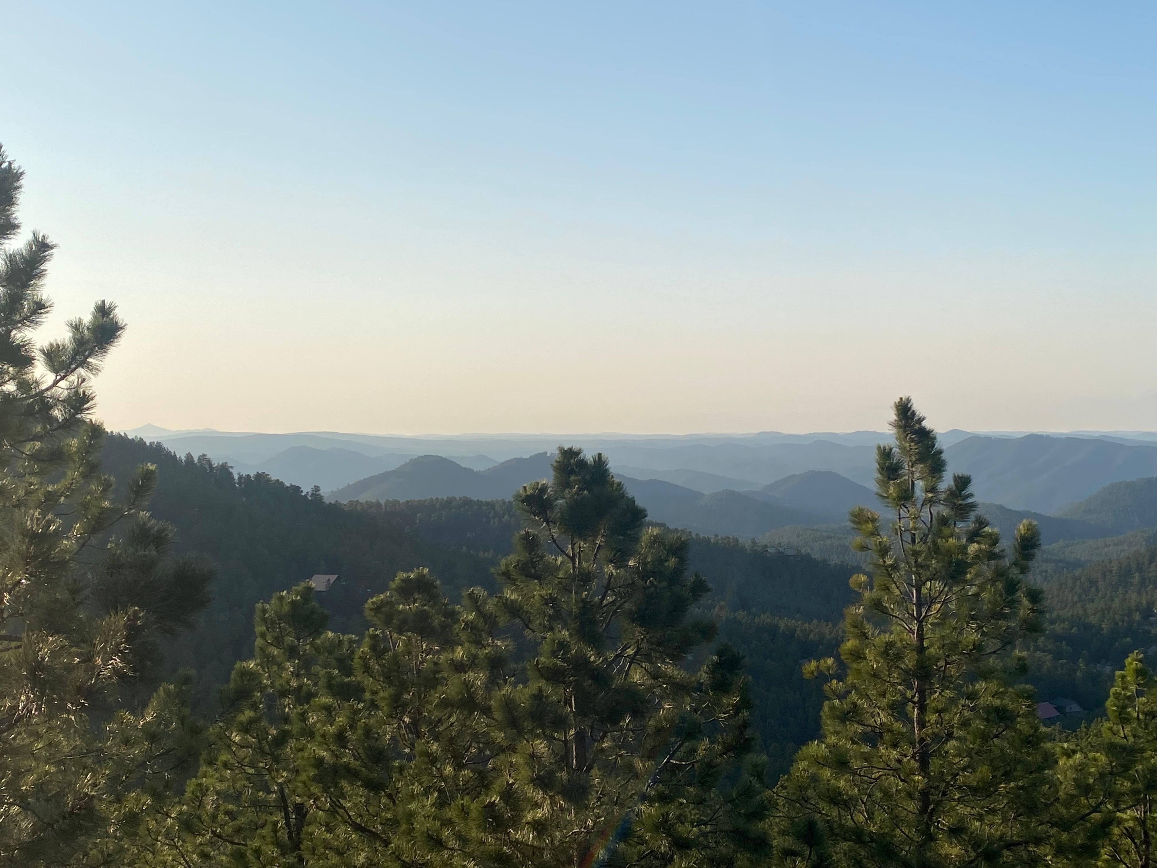 View from Dakota Hogan deck