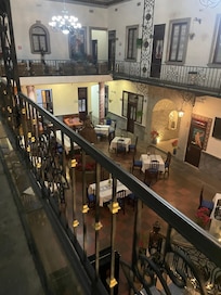 Hotel Margarita’s inside patio