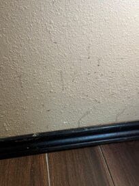 Wall in kitchen