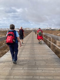 Steg von Meia Praia nach Lagos