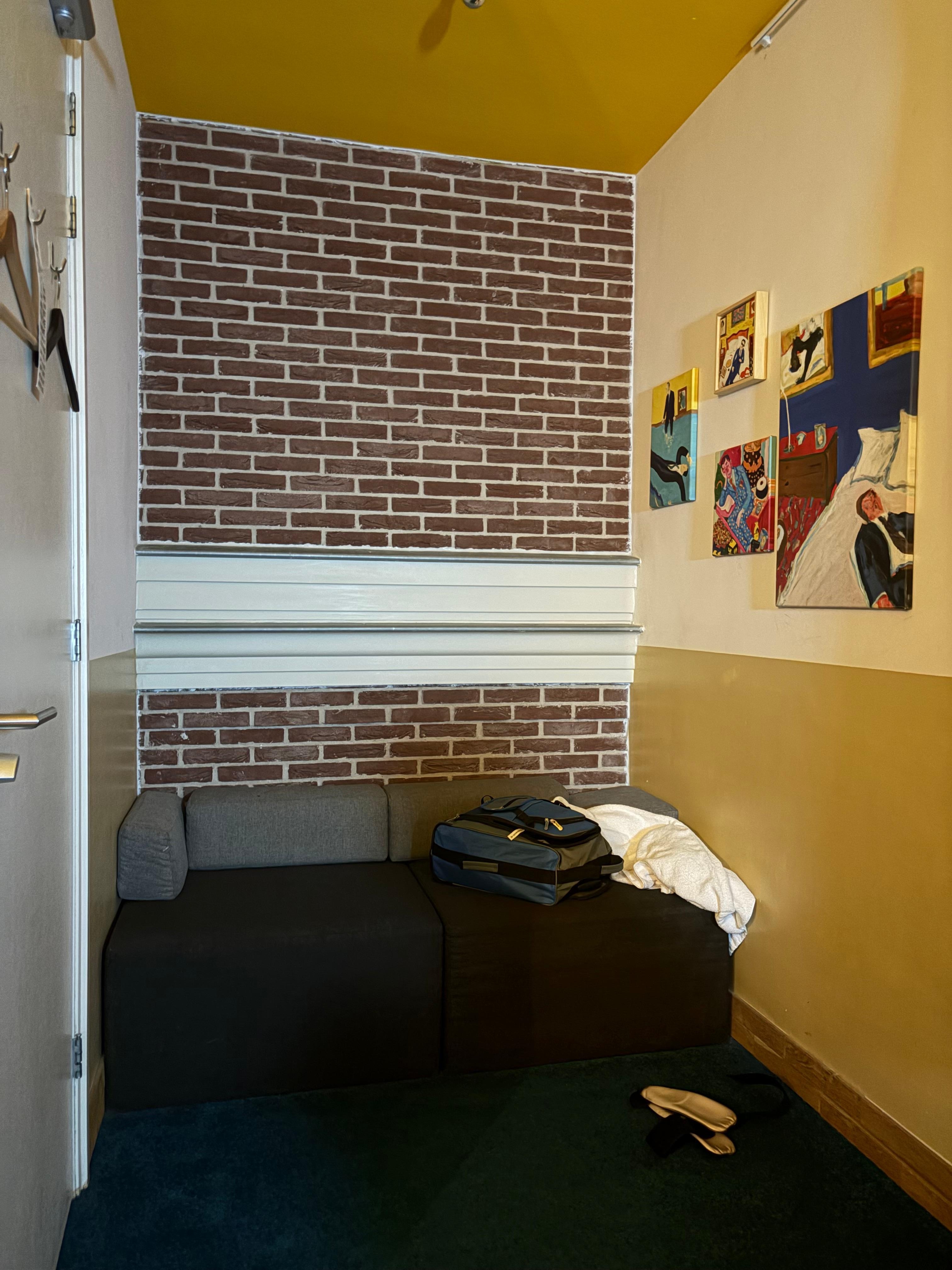 My Blue room sofa area.