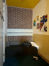 My Blue room sofa area.