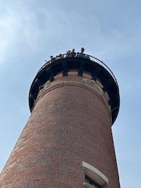 Took a walk to the top of the lighthouse - even the 3 & 4 year old made it!