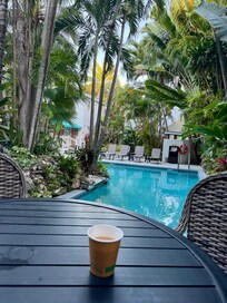 Coffee in paradise 🌴☕️🦜