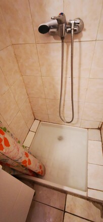 La douche bouchée