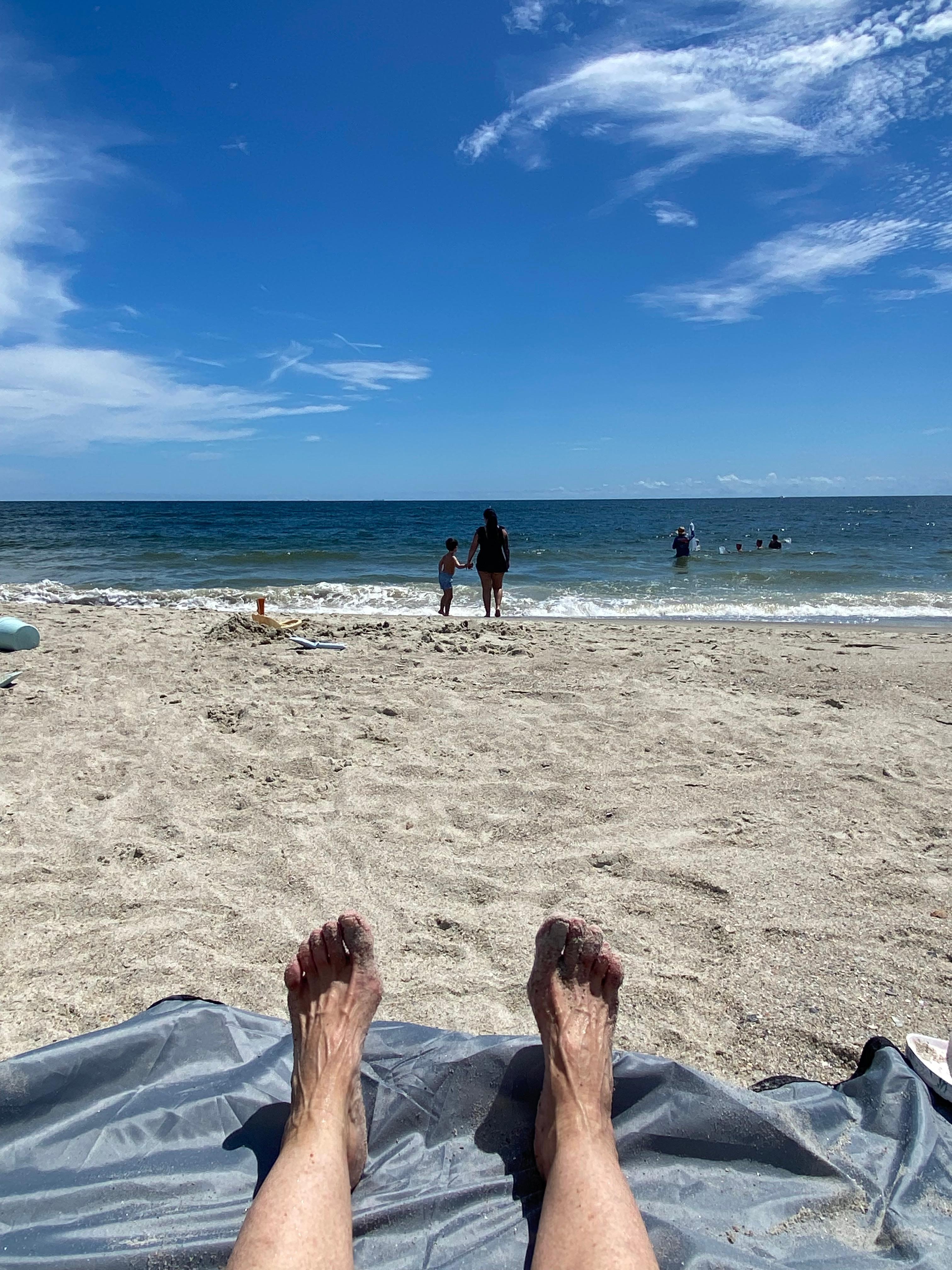 Beautiful sunny day! Working on my tan!