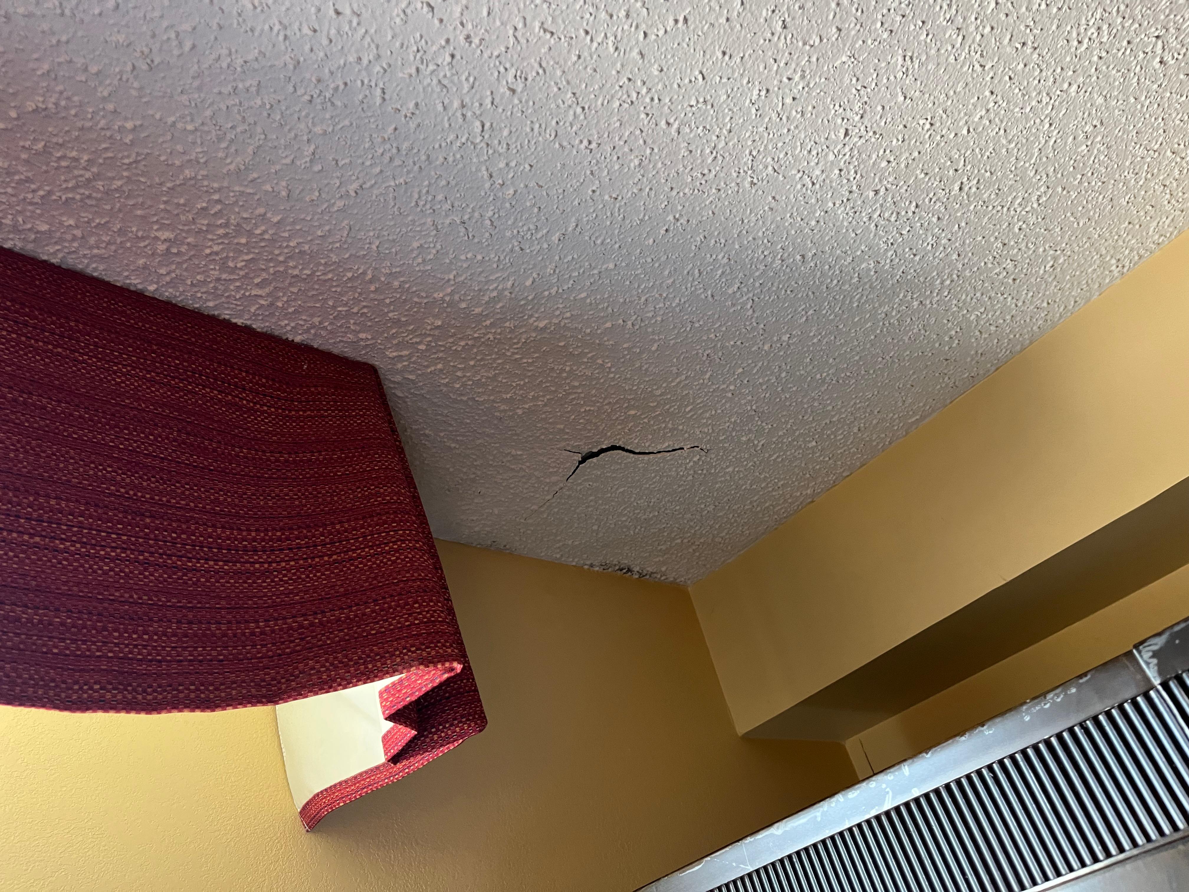 Cracked ceilings 